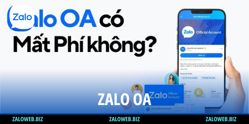 Ứng dụng quản lý Zalo OA trên điện thoại